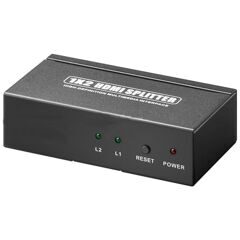 HDMI Splitter 1 x 2, 1 вход - 2 выхода, 4K, Full HD