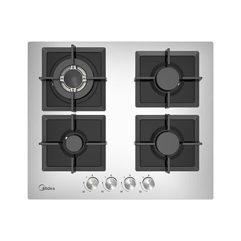 Варочная газовая поверхность Midea 60G40ME007-GFT SILVER