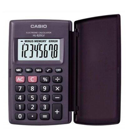 Карманный калькулятор CASIO HL-820LV