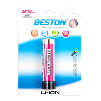 Аккумулятор Beston  BST-LI18650 3,7 V 2600mah