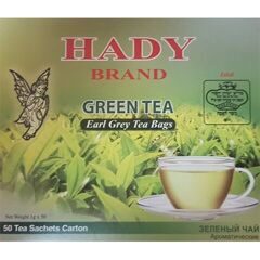 Чай зелёный Hady Green Tea Earl Grey 50 шт.