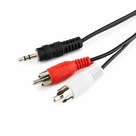 Кабель аудио 3.5 мм mini-jack - 2 RCA 3м